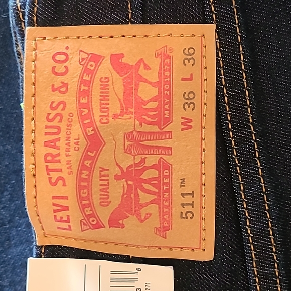 05 Levi's Men's 512 Slim Fit Taper Jeans - Picture 6 of 14